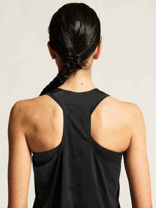 Women's Race Day Singlet 2 - Black Women's Tops, T's, and Tanks Craft Sportswear NA