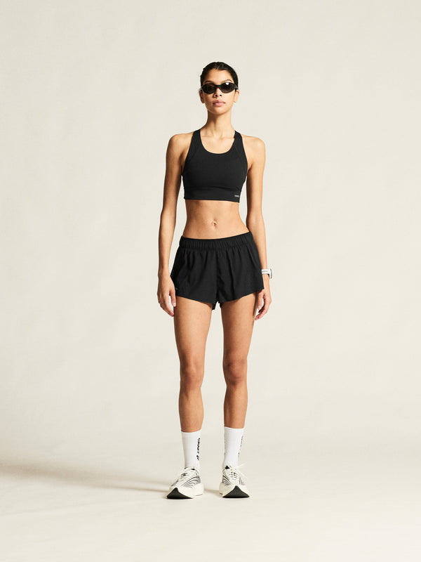 Women's Hypervent Pocket Sport Top - Black