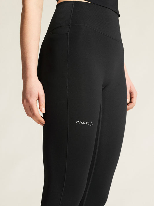 Women's Hypervent Tights - Black Women's Pants and Tights Craft Sportswear NA