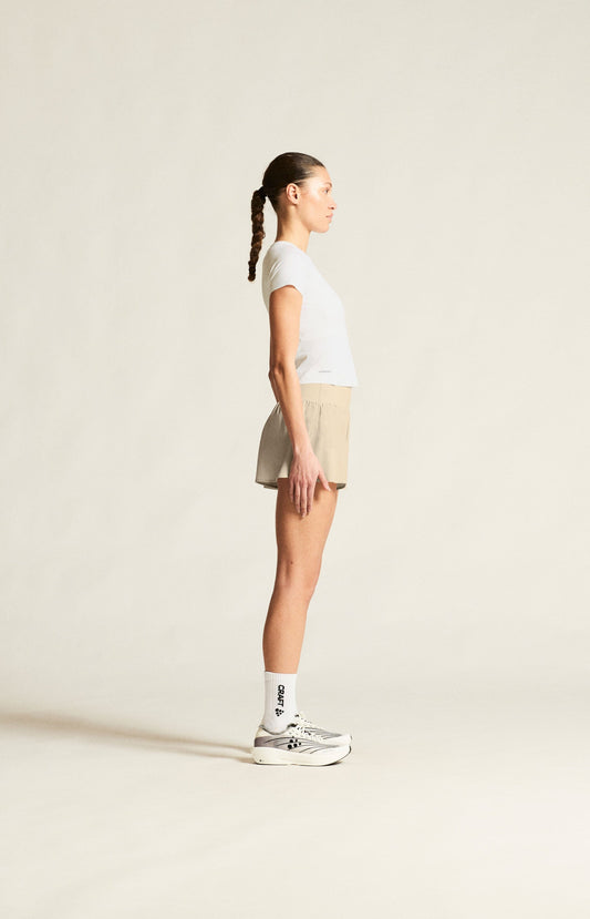 Women's Hypervent Wide Shorts - Plaster Women's Shorts, Skirts, and Dresses Craft Sportswear NA