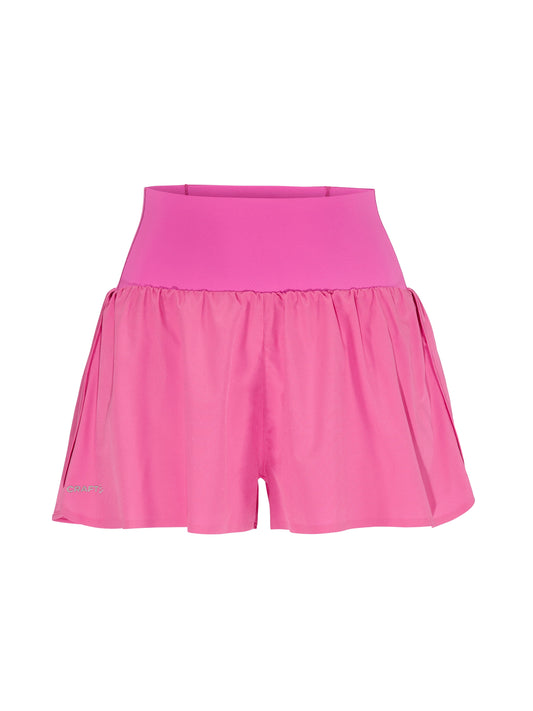 Women's Hypervent Wide Shorts - Magenta Women's Shorts, Skirts, and Dresses Craft Sportswear NA