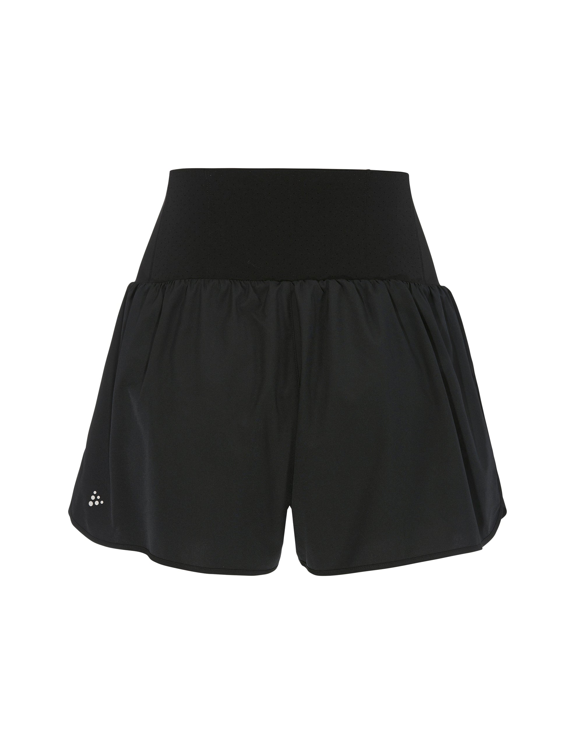 Women's Hypervent Wide Shorts - Black Women's Shorts, Skirts, and Dresses Craft Sportswear NA