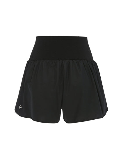 Women's Hypervent Wide Shorts - Black Women's Shorts, Skirts, and Dresses Craft Sportswear NA