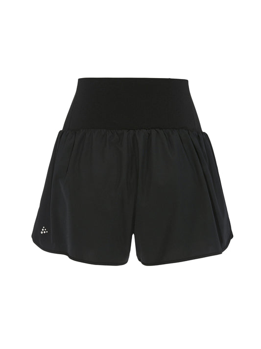 Women's Hypervent Wide Shorts - Black Women's Shorts, Skirts, and Dresses Craft Sportswear NA