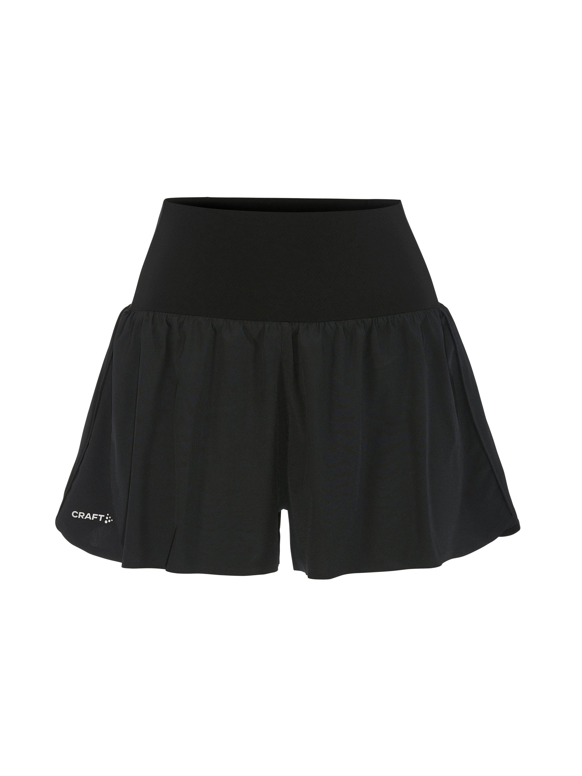 Women's Hypervent Wide Shorts - Black Women's Shorts, Skirts, and Dresses Craft Sportswear NA