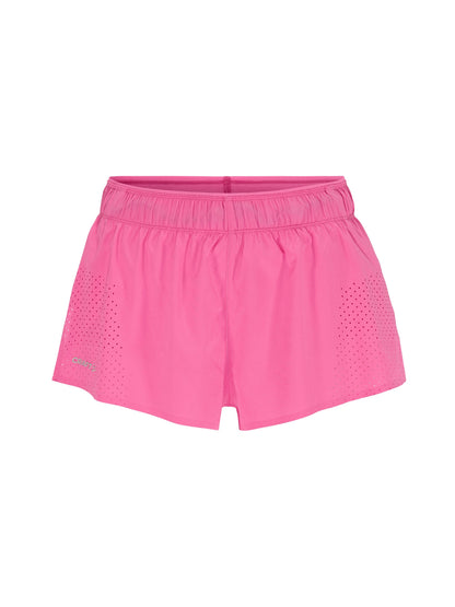 Women's Race Day Split Shorts 2 - Magenta Women's Shorts, Skirts, and Dresses Craft Sportswear NA
