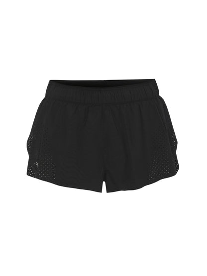 Women's Race Day Split Shorts 2 - Black Women's Shorts, Skirts, and Dresses Craft Sportswear NA