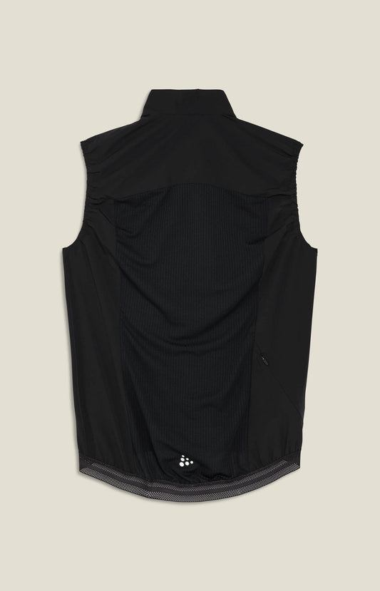 Men's Endur Light Wind Vest - Black Craft Sportswear NA