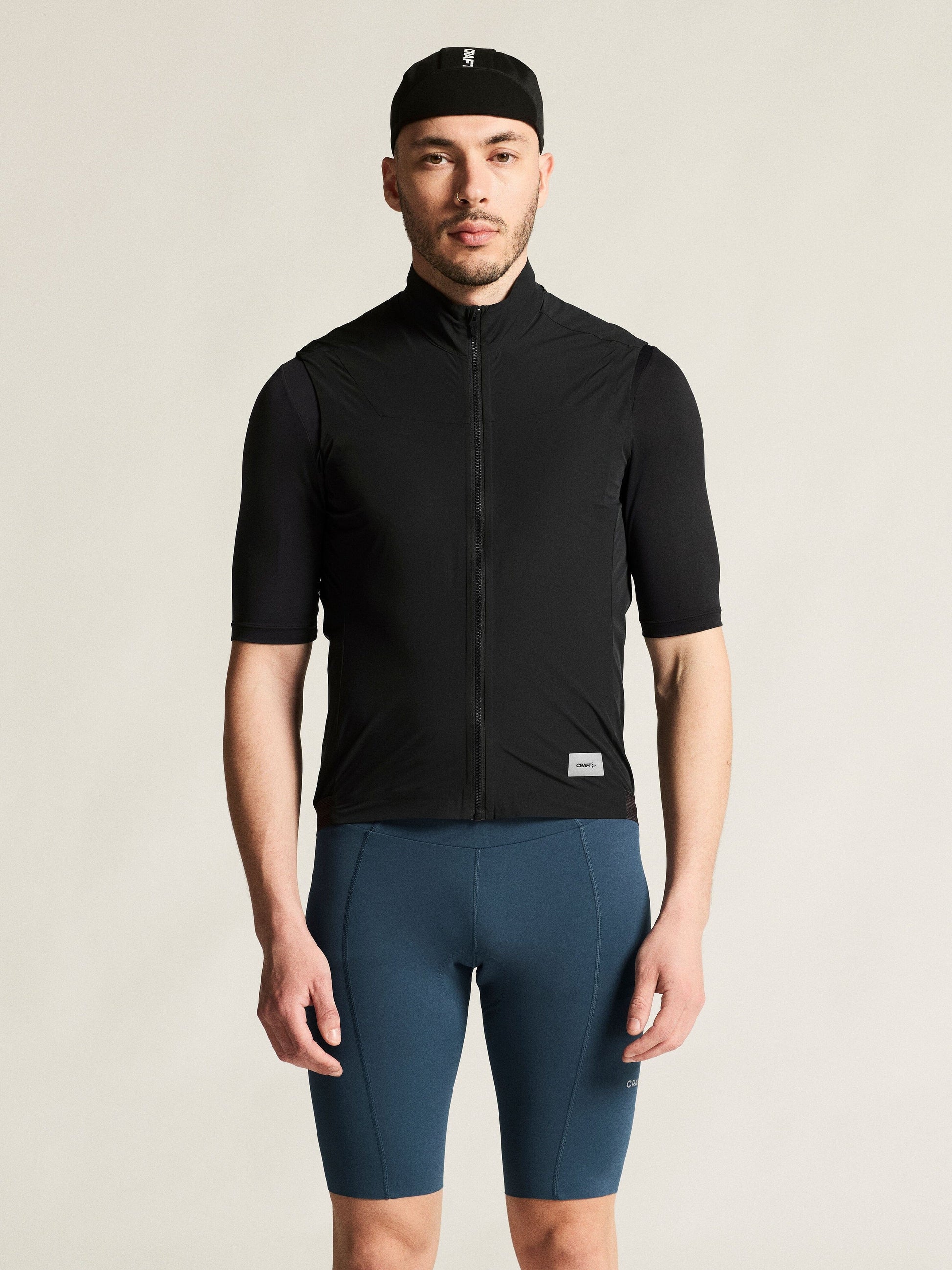 Men's Endur Light Wind Vest - BLACK Men's Jackets and Vests Craft Sportswear NA