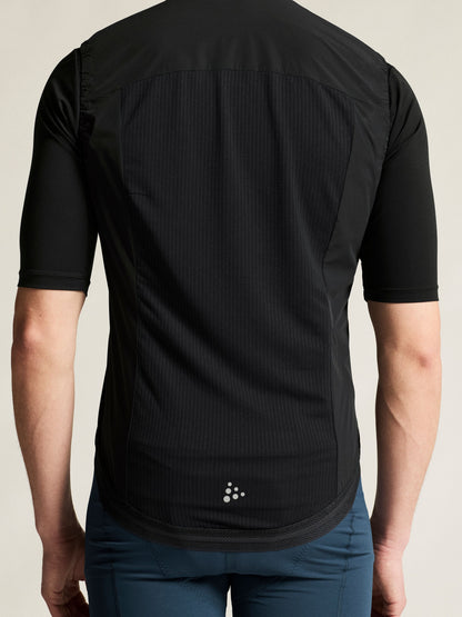 Men's Endur Light Wind Vest - BLACK Men's Jackets and Vests Craft Sportswear NA