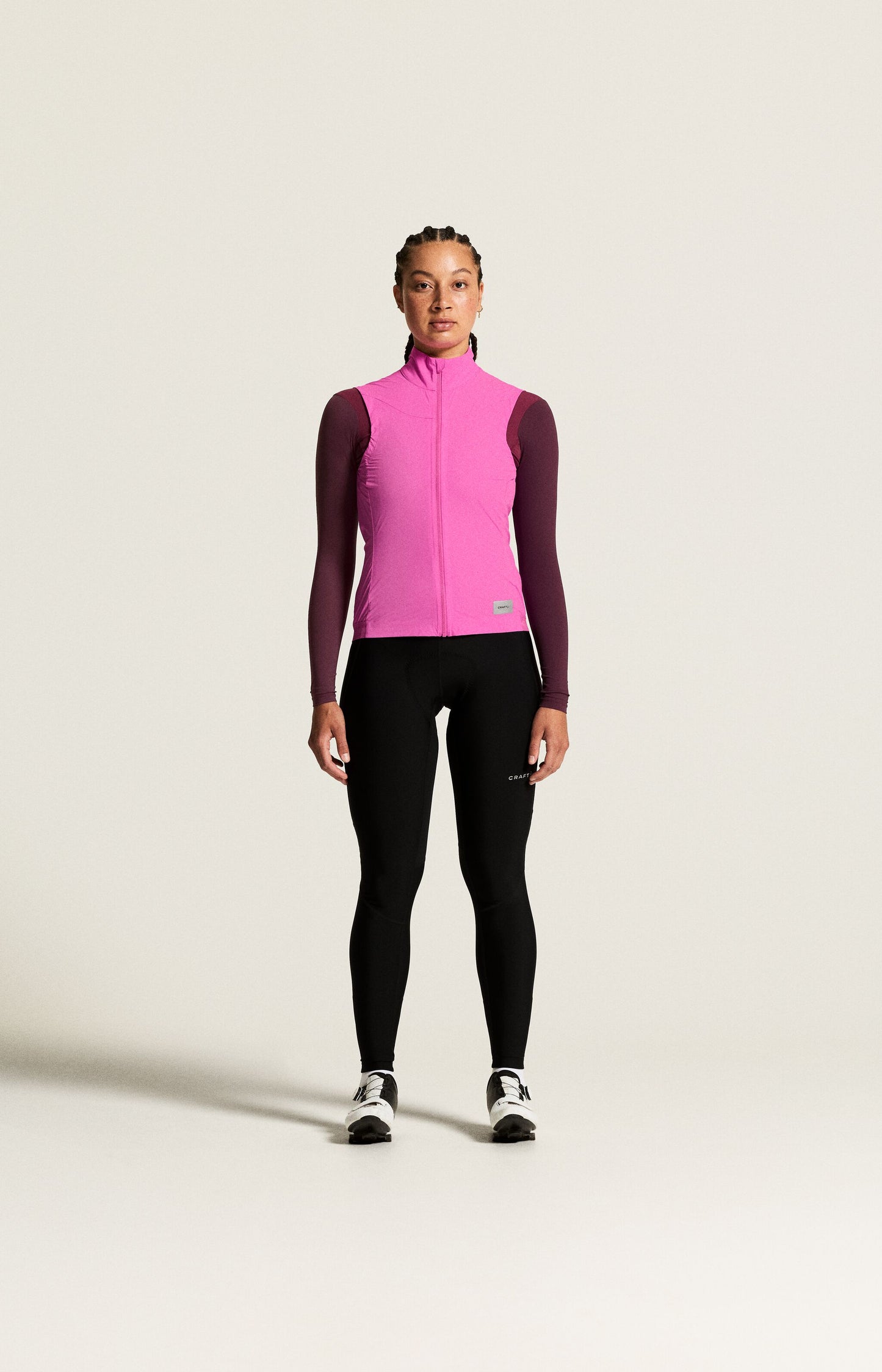 Women's Endur Light Wind Vest - Magenta