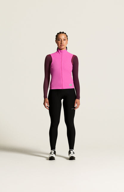 Women's Endur Light Wind Vest - Magenta