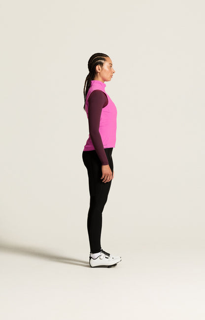 Women's Endur Light Wind Vest - Magenta