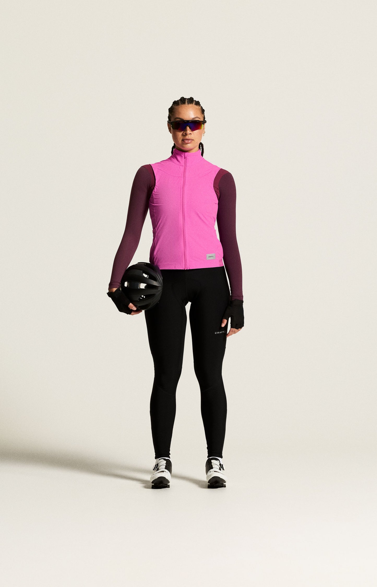 Women's Endur Light Wind Vest - Magenta