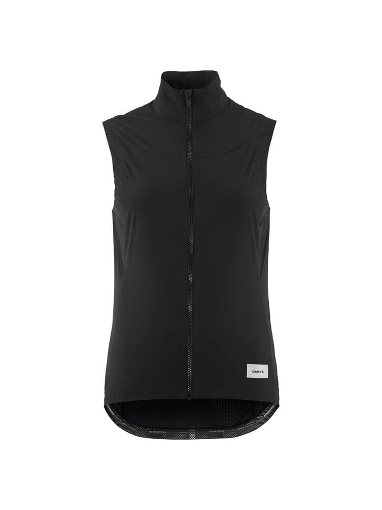 Women's Endur Light Wind Vest - Black Women's Jackets and Vests Craft Sportswear NA