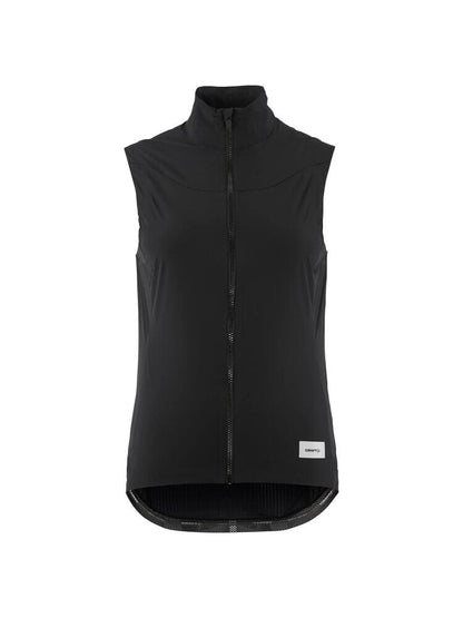 Women's Endur Light Wind Vest - Black Women's Jackets and Vests Craft Sportswear NA