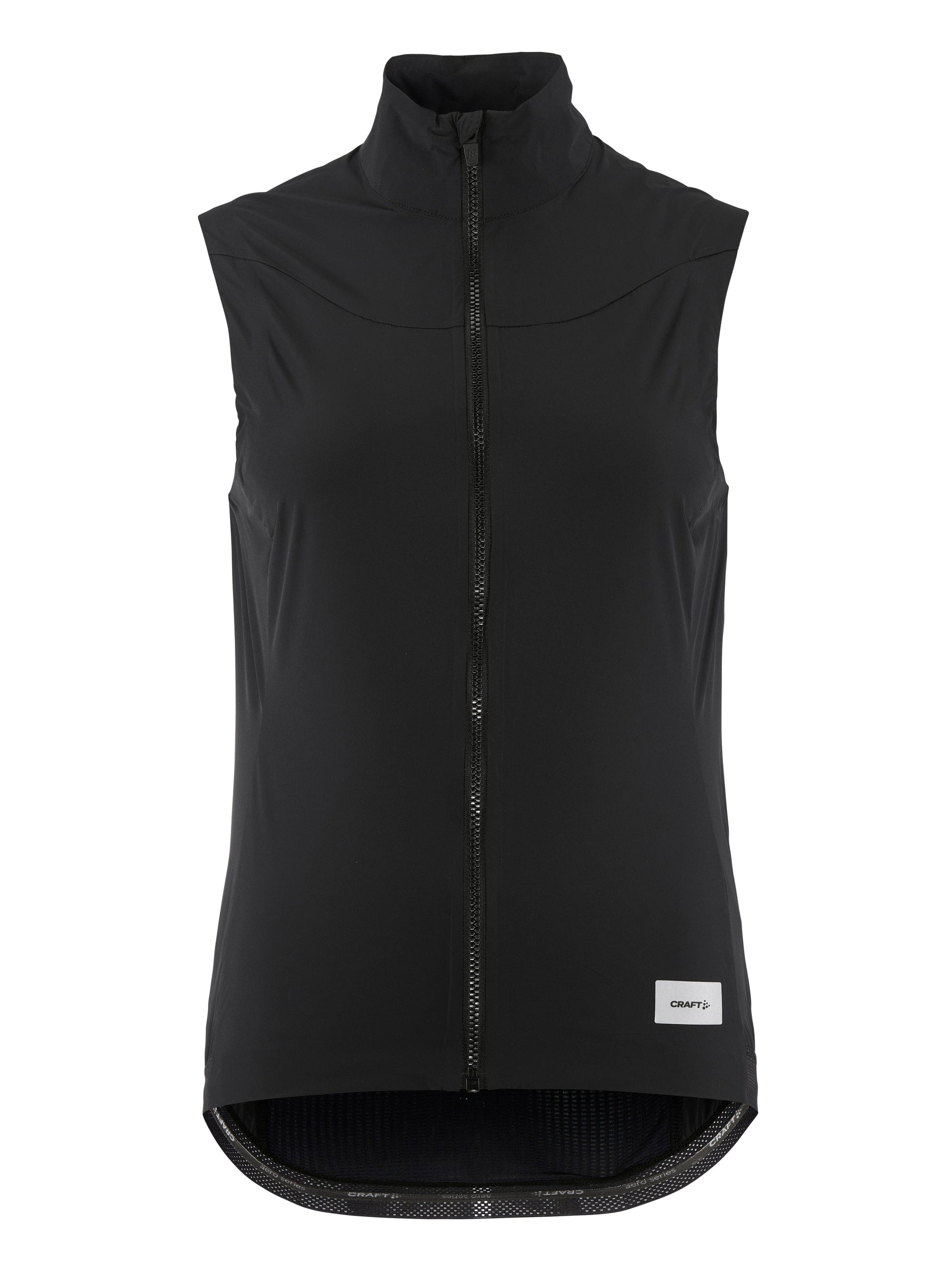Women's Endur Light Wind Vest - Black Women's Jackets and Vests Craft Sportswear NA