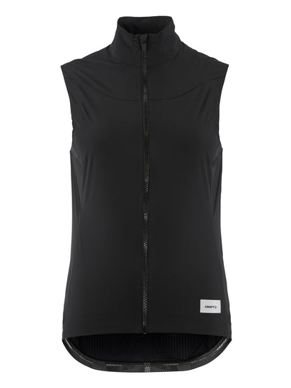 Women's Endur Light Wind Vest - Black Women's Jackets and Vests Craft Sportswear NA