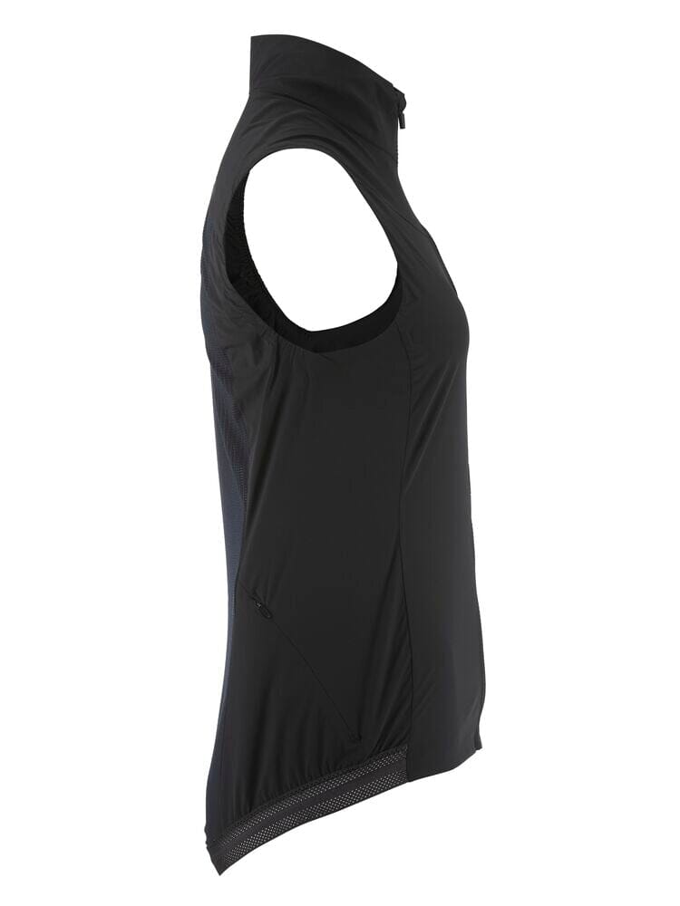 Women's Endur Light Wind Vest - Black Women's Jackets and Vests Craft Sportswear NA