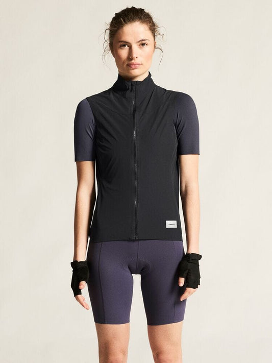 Women's Endur Light Wind Vest - Black Women's Jackets and Vests Craft Sportswear NA