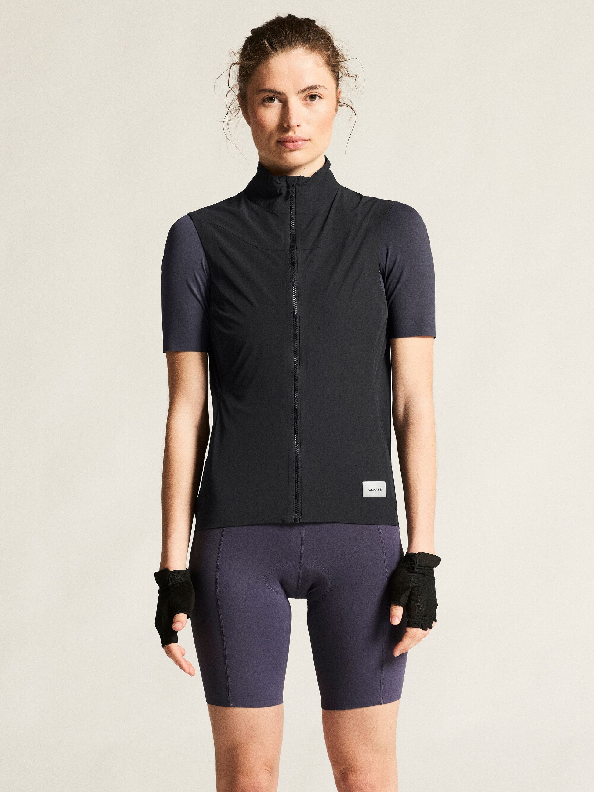 Women's Endur Light Wind Vest - Black Women's Jackets and Vests Craft Sportswear NA