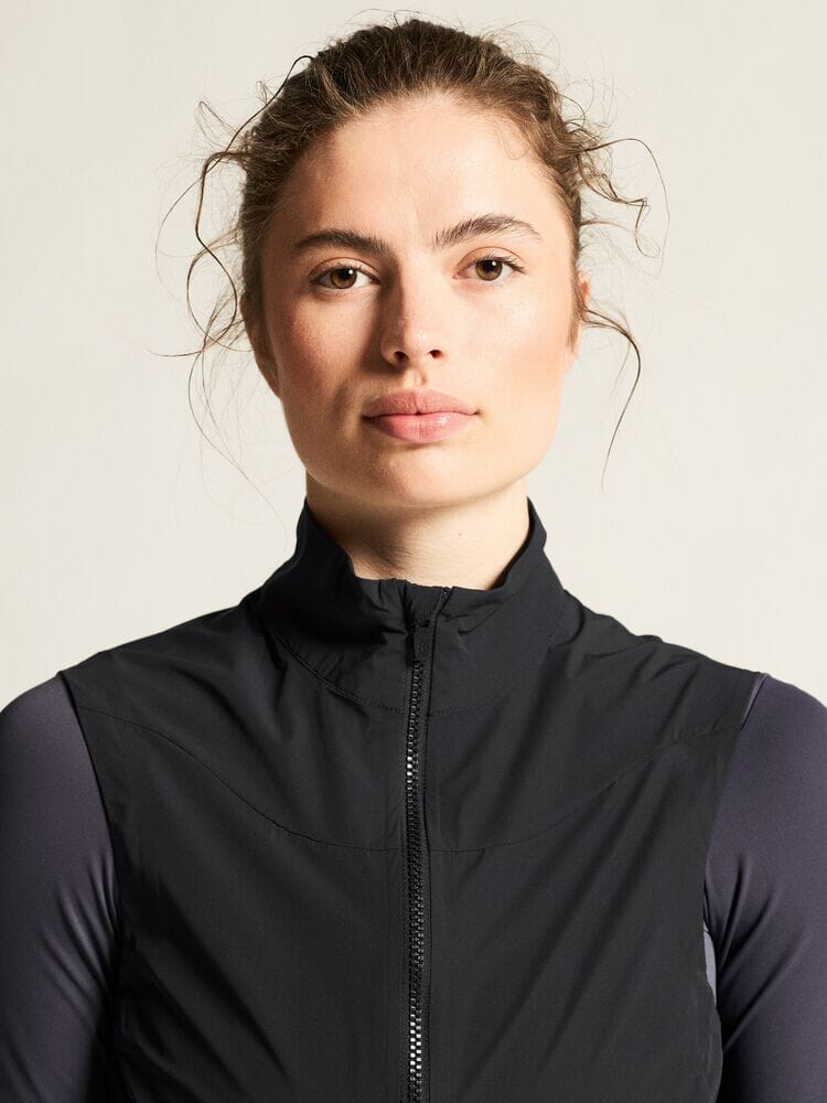 Women's Endur Light Wind Vest - Black Women's Jackets and Vests Craft Sportswear NA