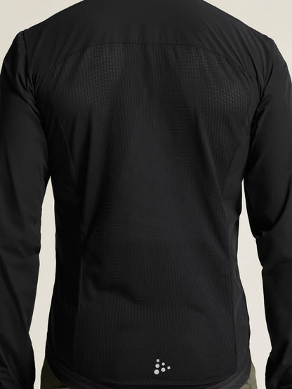 Men's Endur Light Wind Jacket - Black Men's Jackets and Vests Craft Sportswear NA