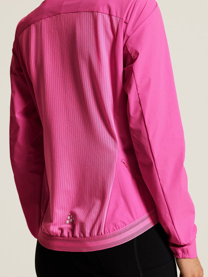 Women's Endur Light Wind Jacket - Magenta Craft Sportswear NA