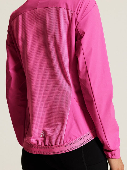Women's Endur Light Wind Jacket - Magenta Craft Sportswear NA