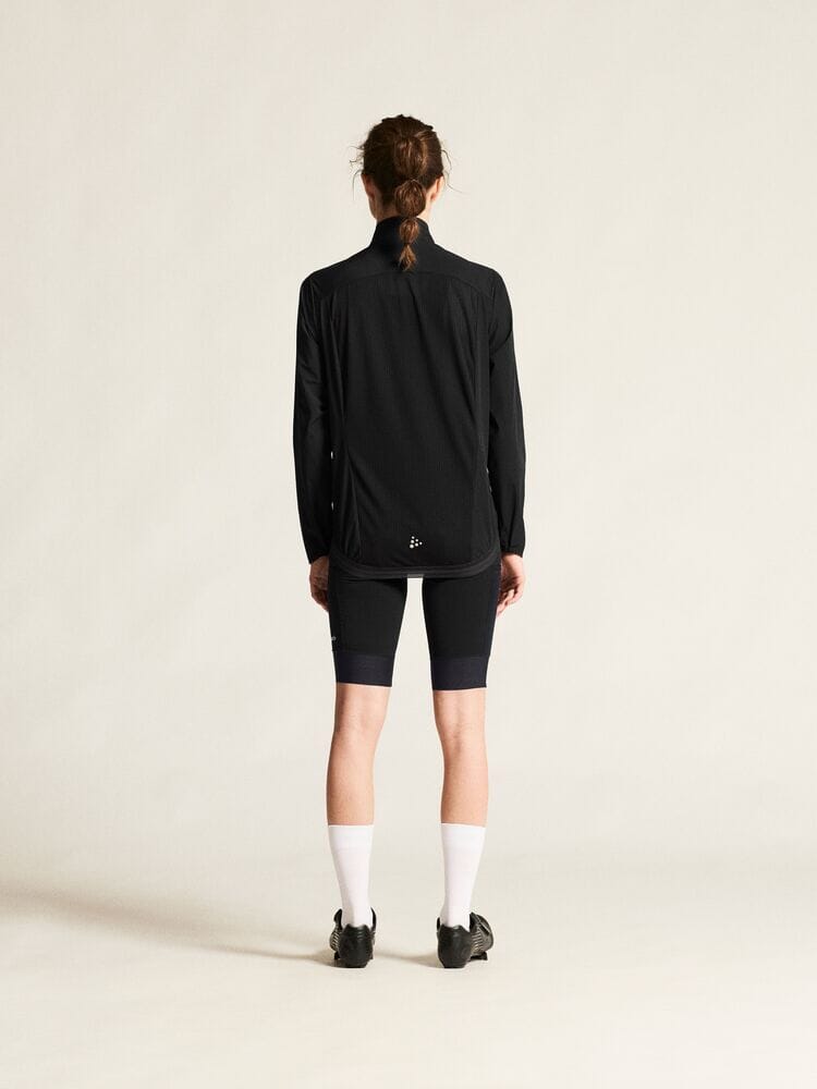 Women's Endur Light Wind Jacket - Black Craft Sportswear NA