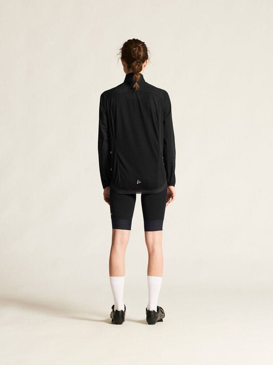 Women's Endur Light Wind Jacket - Black Craft Sportswear NA