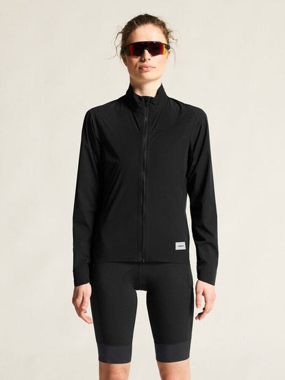 Women's Endur Light Wind Jacket - Black Craft Sportswear NA