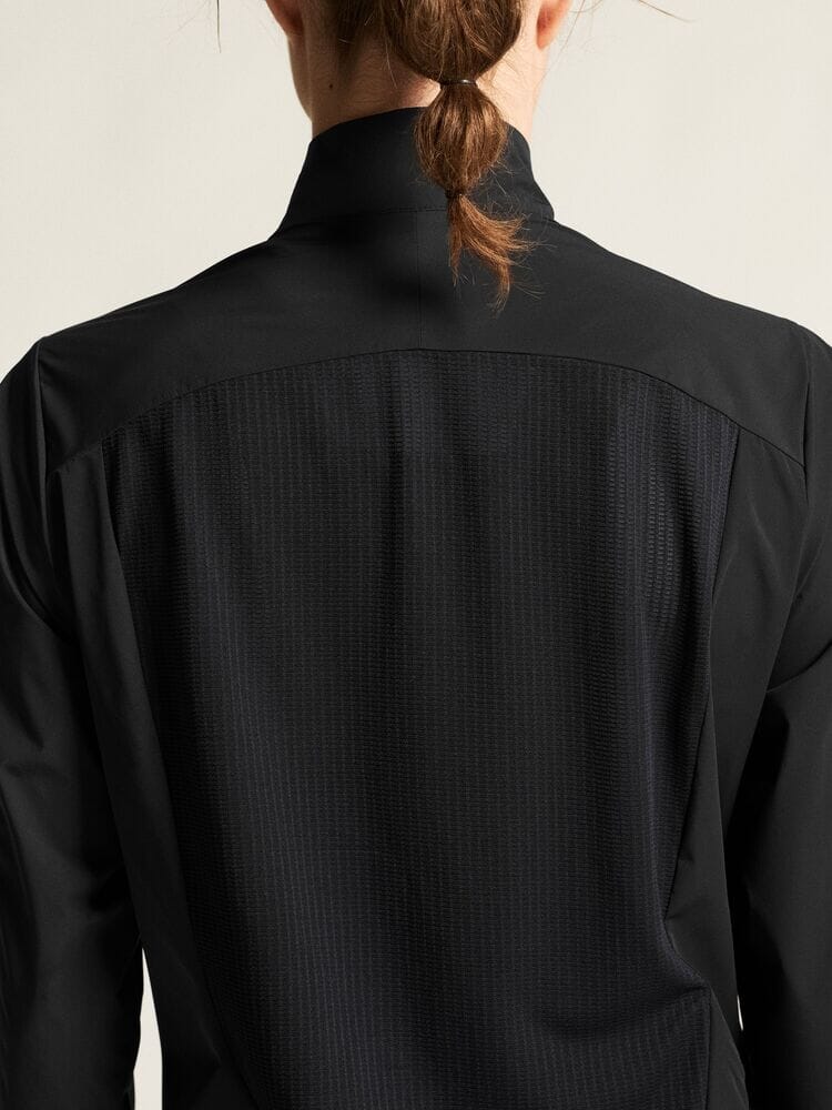 Women's Endur Light Wind Jacket - Black Craft Sportswear NA