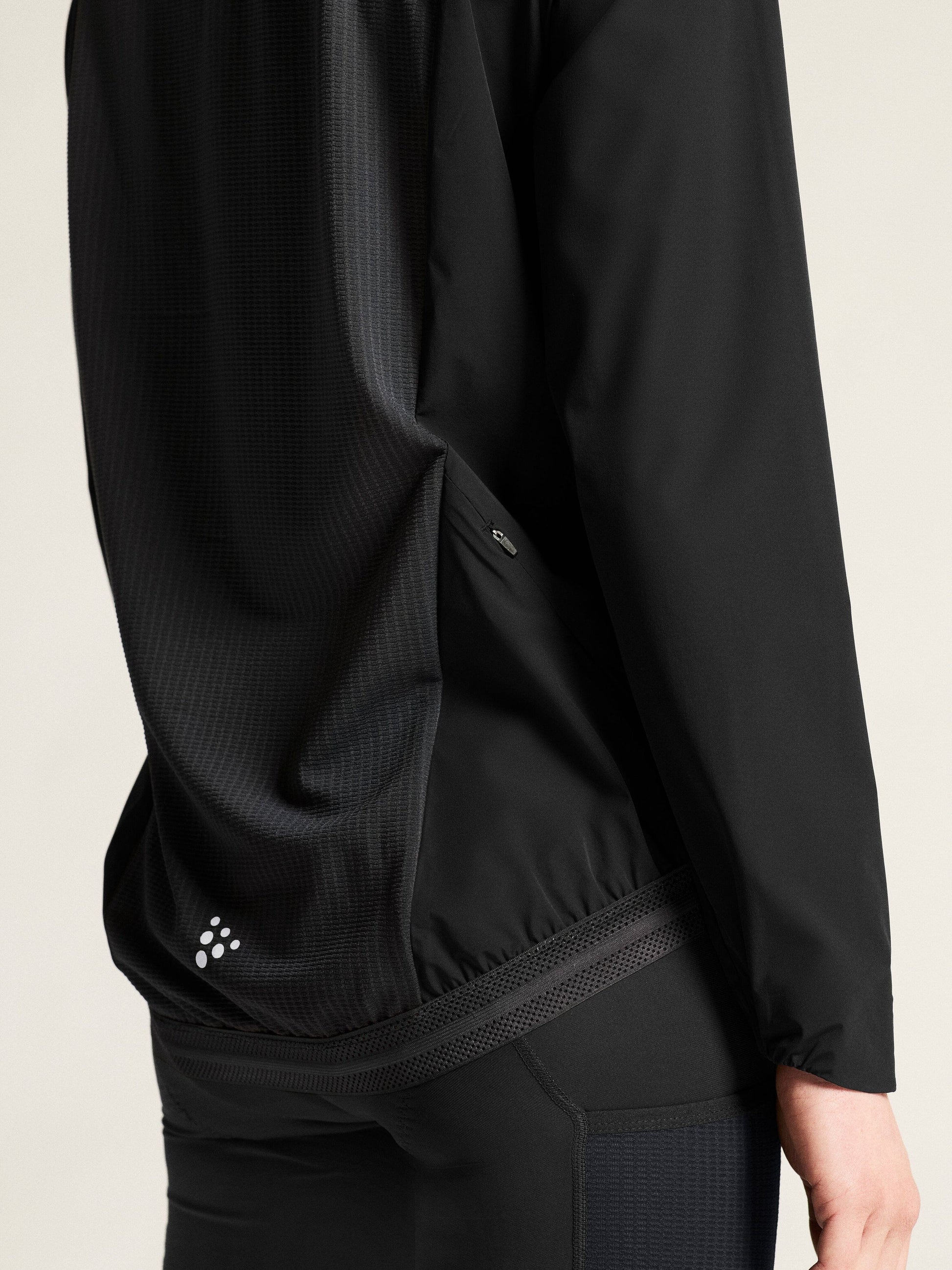 Women's Endur Light Wind Jacket - Black Men's Jackets and Vests Craft Sportswear NA