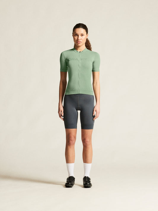 Women's Endur Logo Jersey - Glacial Women's Tops, T's, and Tanks Craft Sportswear NA