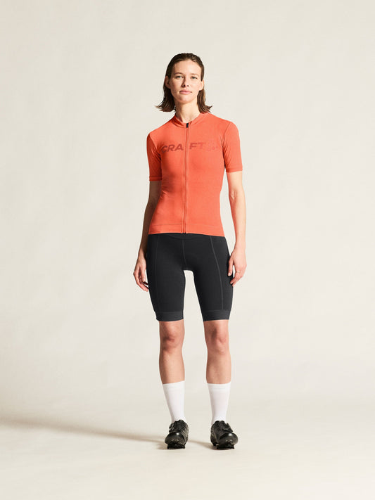 Women's Endur Logo Jersey - TRACE Women's Tops, T's, and Tanks Craft Sportswear NA