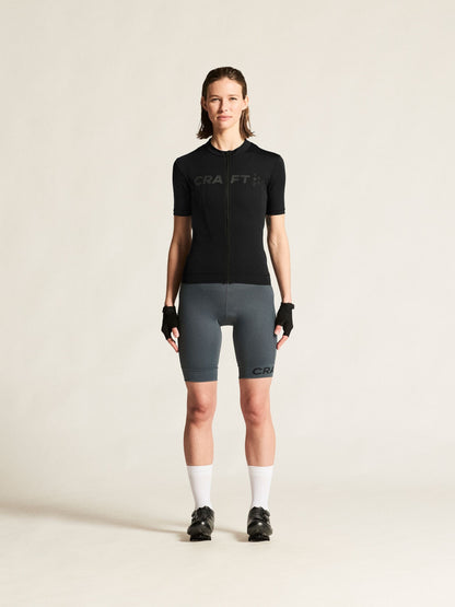 Women's Endur Logo Jersey - Black Women's Tops, T's, and Tanks Craft Sportswear NA