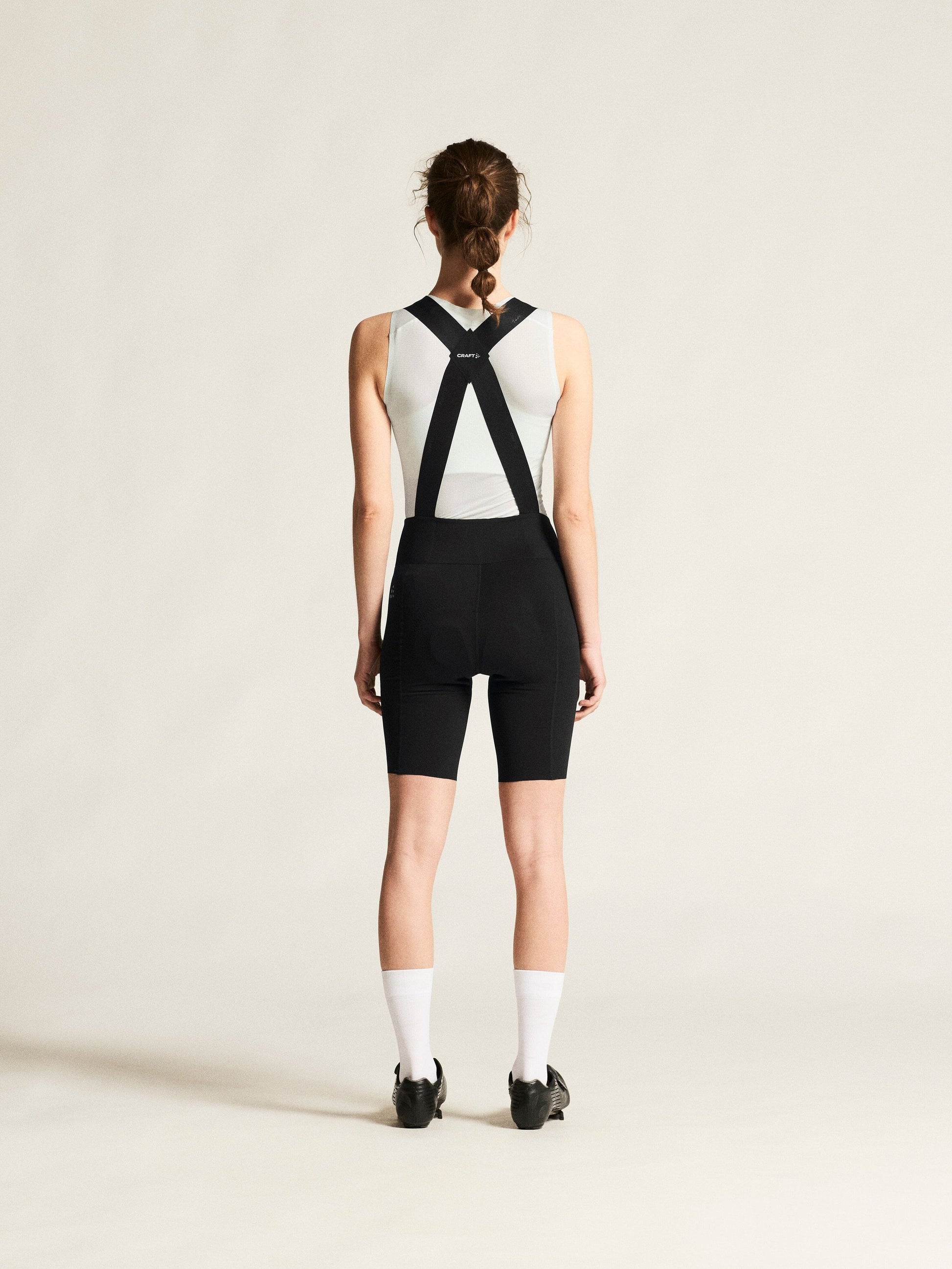 Women's Endur Bib Cycling Shorts C2 - Black Women's Shorts, Skirts, and Dresses Craft Sportswear NA