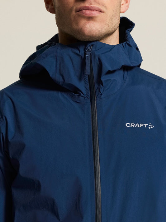 Men's Everyday Hydro Cycling Jacket - Deep Men's Jackets and Vests Craft Sportswear NA