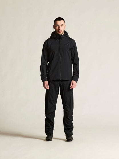 Men's Everyday Hydro Jacket - Black Men's Jackets and Vests Craft Sportswear NA