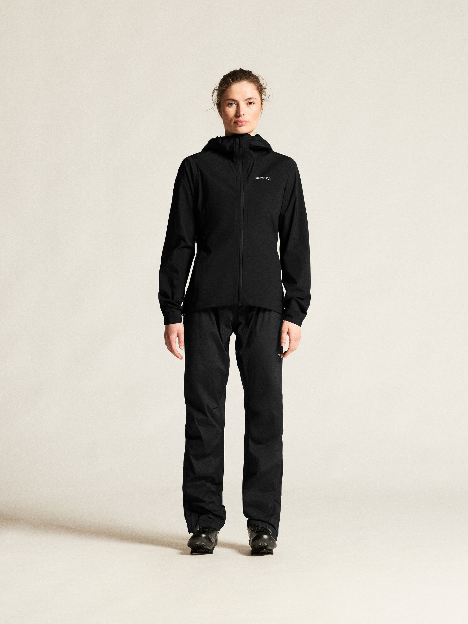 Women's Everyday Cycling Hydro Jacket - Black Women's Jackets and Vests Craft Sportswear NA