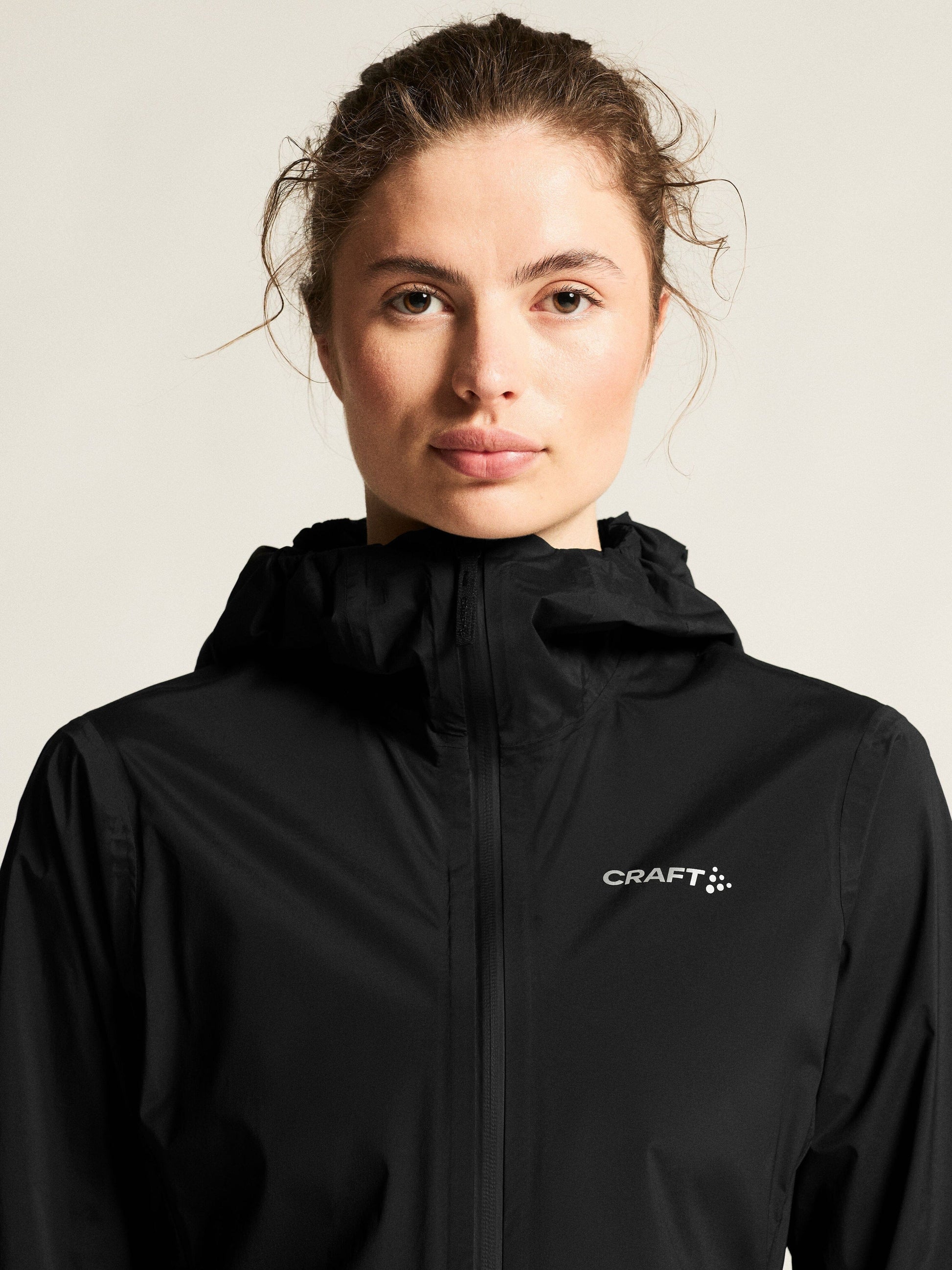 Women's Everyday Cycling Hydro Jacket - Black Women's Jackets and Vests Craft Sportswear NA
