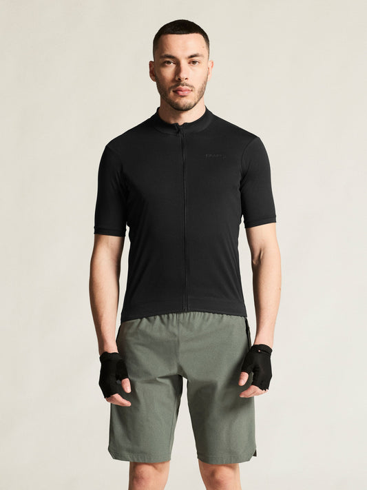 Men's Everyday SS Jersey - BLACK Men's Tops, T's, and Tanks Craft Sportswear NA