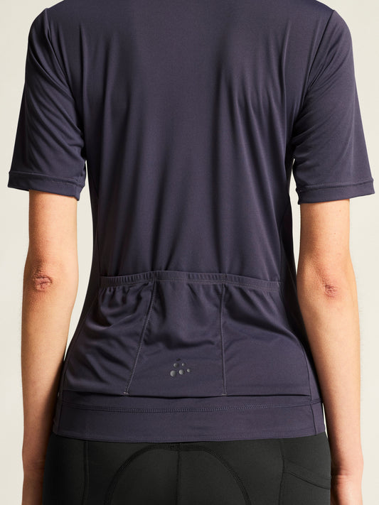 Women's Everyday SS Cycling Jersey - Graystone Women's Tops, T's, and Tanks Craft Sportswear NA