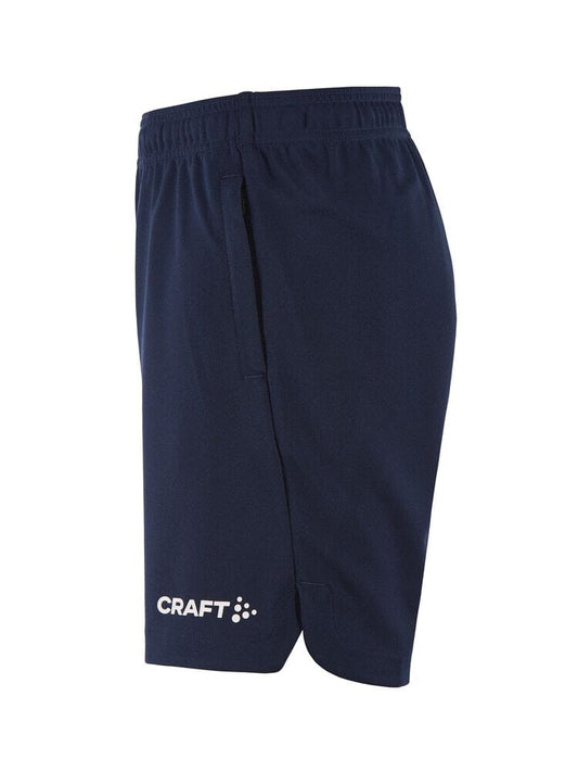 Junior Ability Zip Pocket Shorts - Navy Kids Craft Sportswear NA