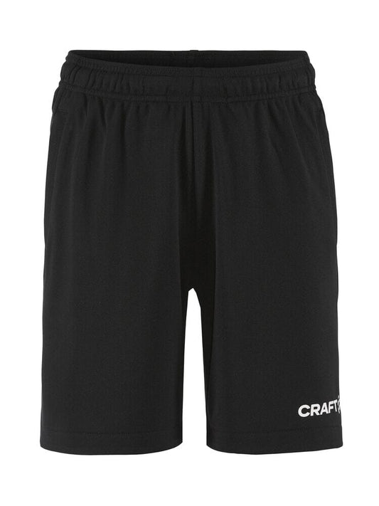 Junior Ability Zip Pocket Shorts - Black Kids Craft Sportswear NA