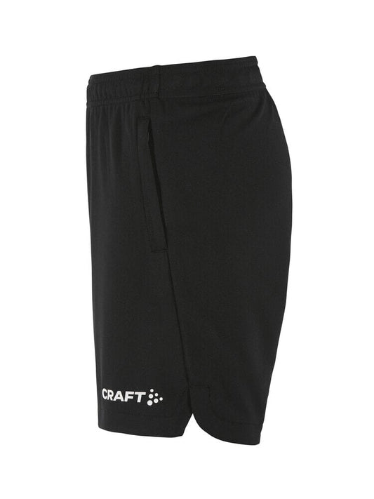 Junior Ability Zip Pocket Shorts - Black Kids Craft Sportswear NA