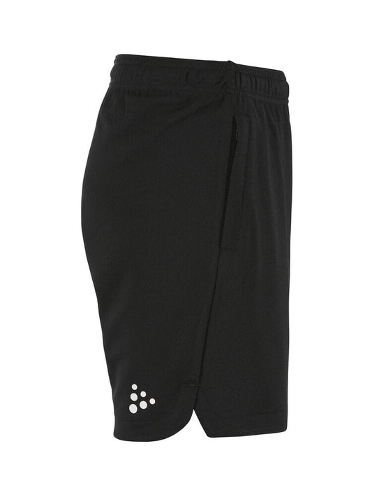 Junior Ability Zip Pocket Shorts - Black Kids Craft Sportswear NA