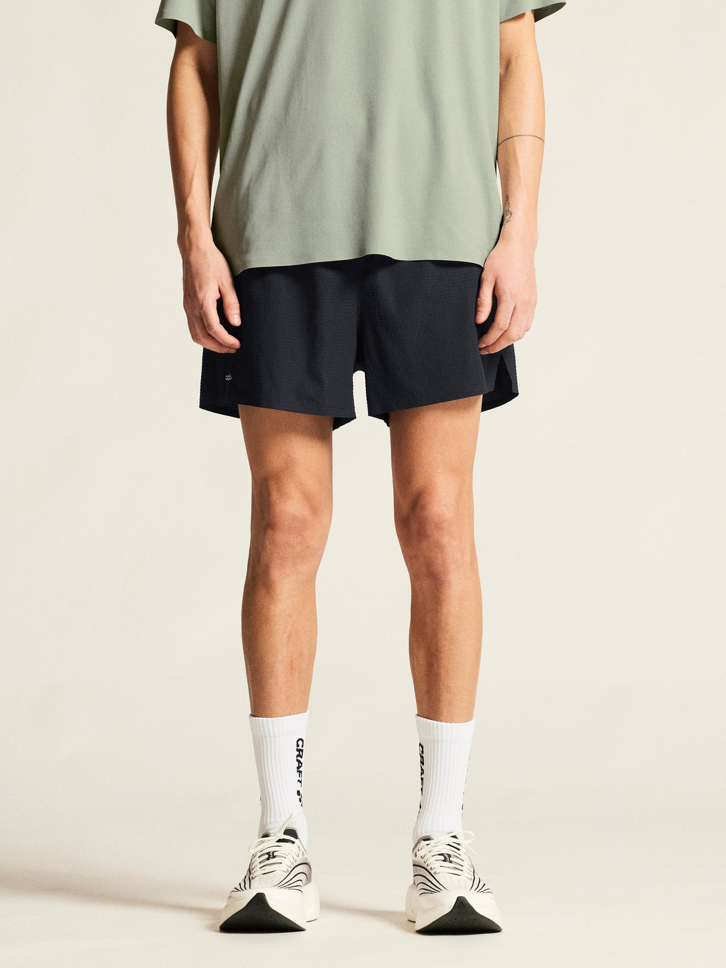 Men's Hypervent Structure Shorts - Black Men's Shorts Craft Sportswear NA