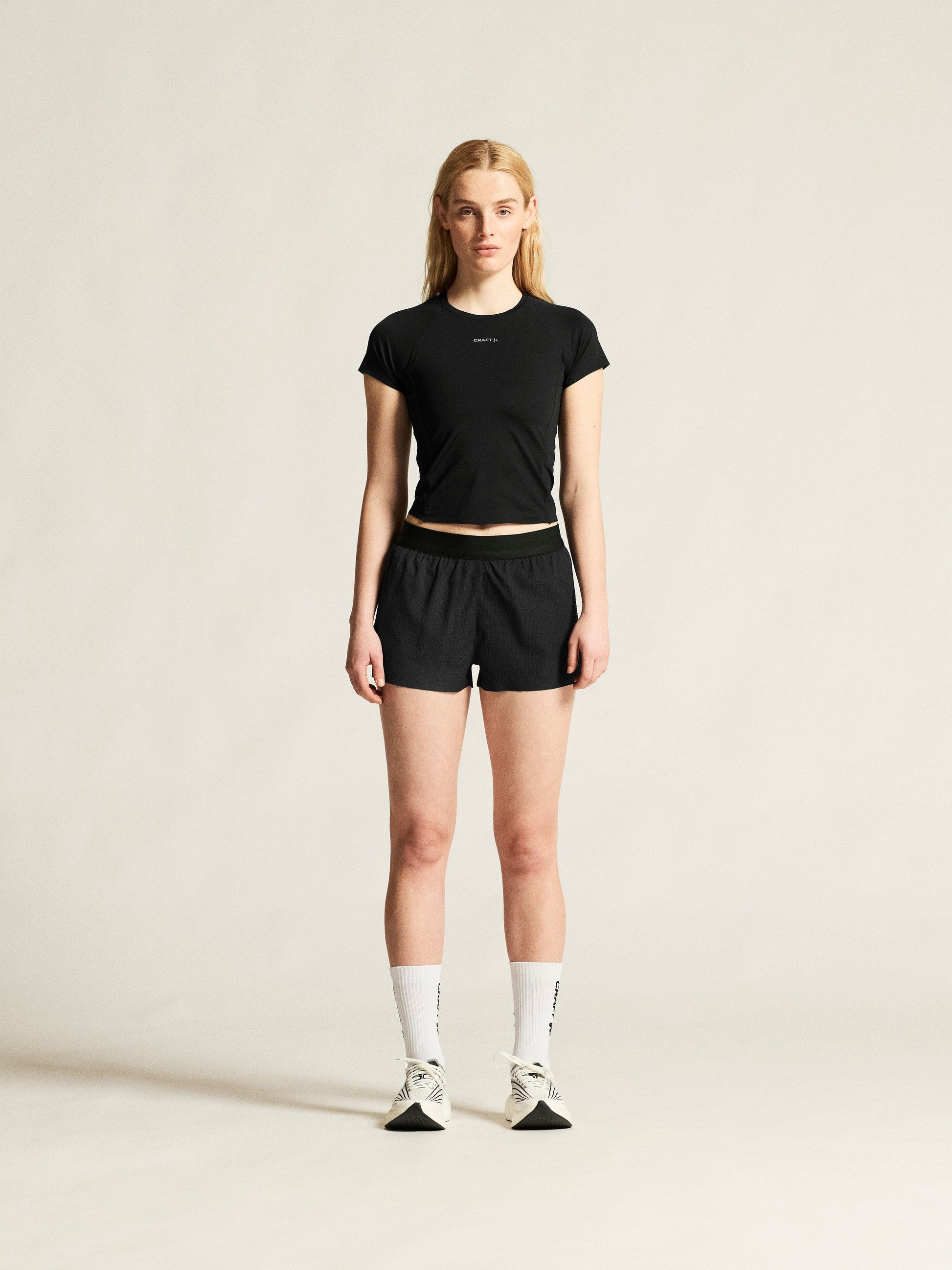 Women's Hypervent Structure Shorts - Black Women's Shorts, Skirts, and Dresses Craft Sportswear NA